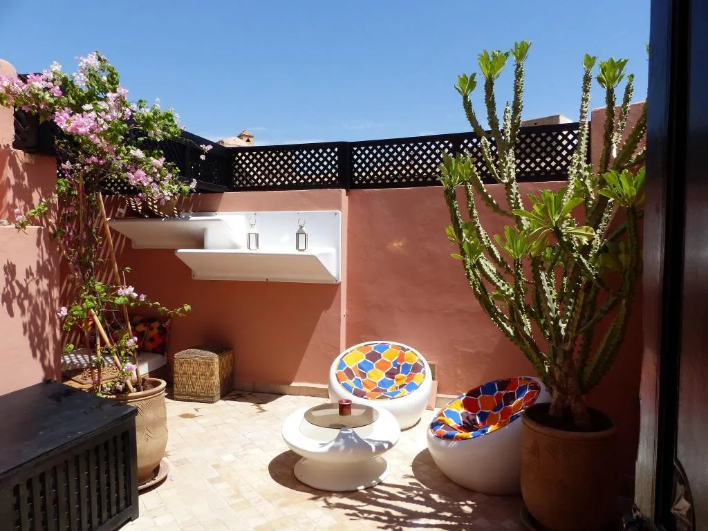 Terrace, Riad Magellan, Marrakech