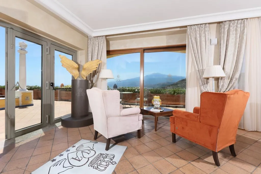 General view, Villa Angela, Taormina