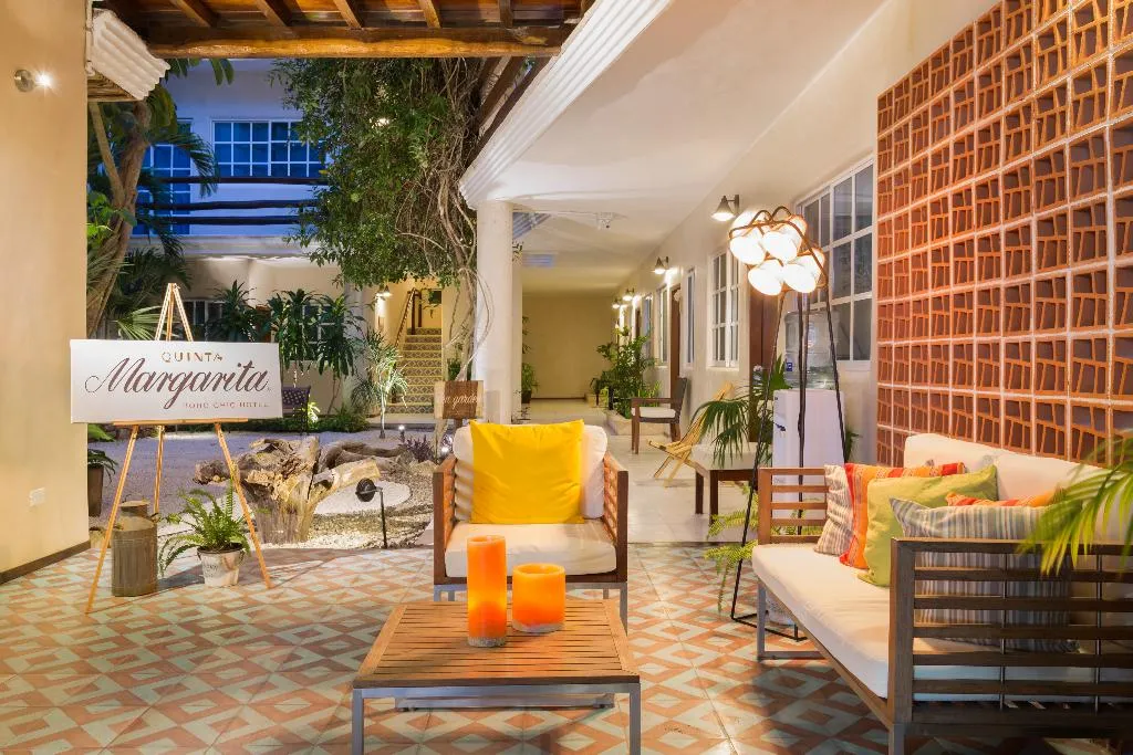 Lobby, Quinta Margarita, Boho Chic Hotel, Cancun Area