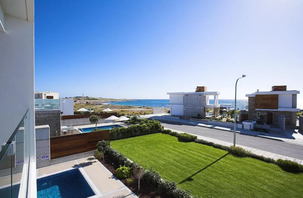 Terrace, Paradise Cove Luxurious Beach Villas, Cyprus