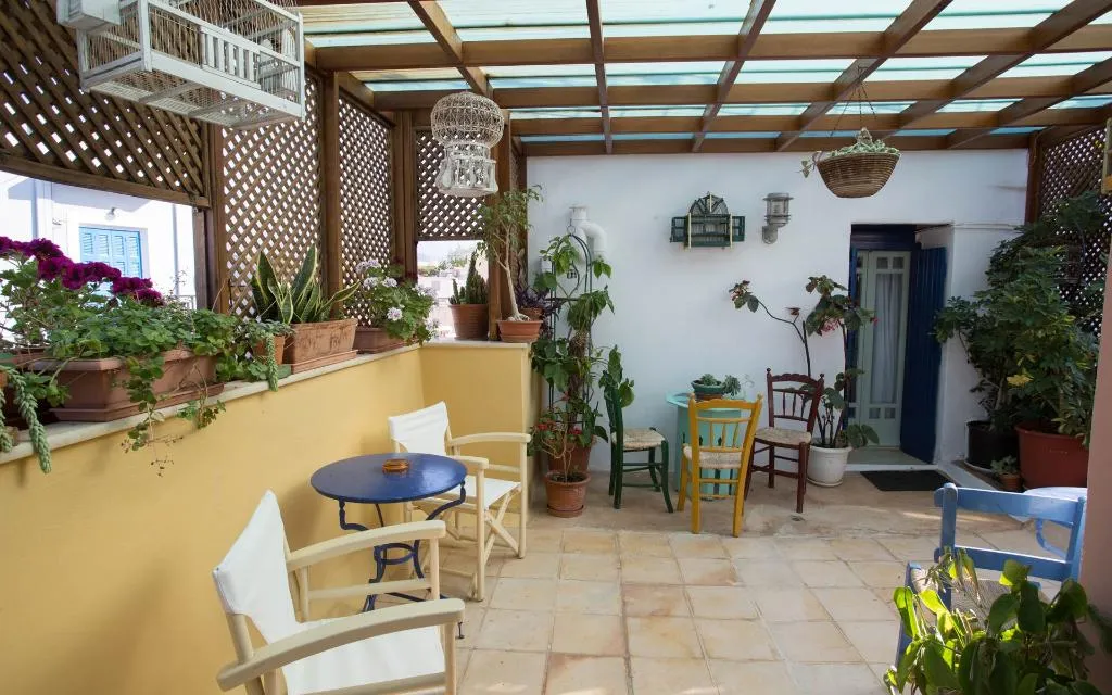 Terrace, Nostos, Crete