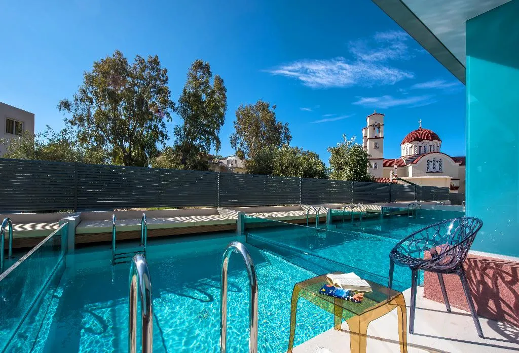 Double or Twin SUPERIOR WITH PRIVATE POOL Room, Harmony Boutique Resort, Crete