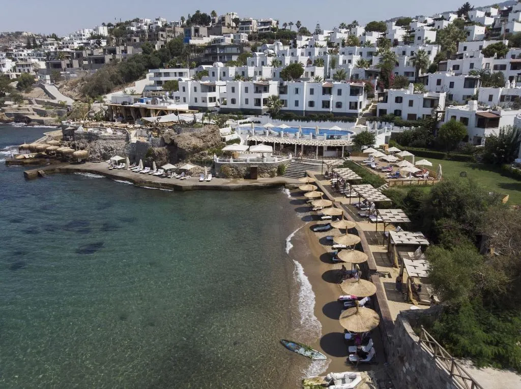 General view, Yaz Beach Hotel, Bodrum