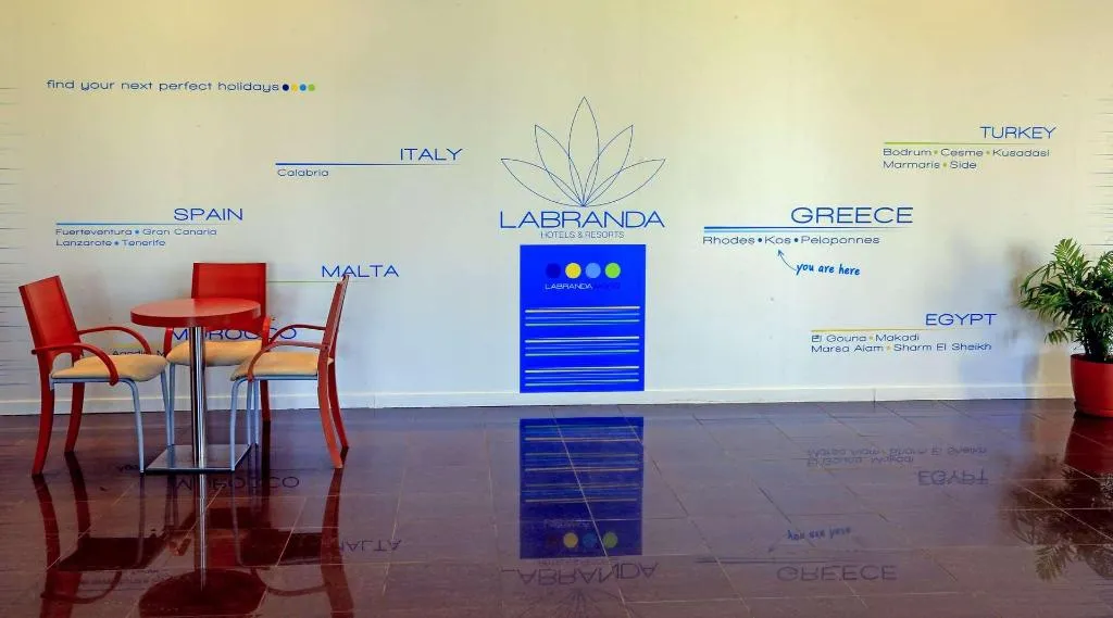Lobby, White Olive Marine Aquapark, Kos