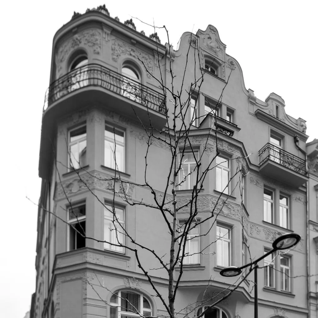 General view, Golden Crown, Prague