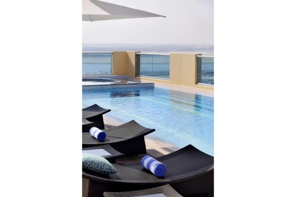 Pool, Marriott Executive Apartments Al Jaddaf, Dubai, Dubai