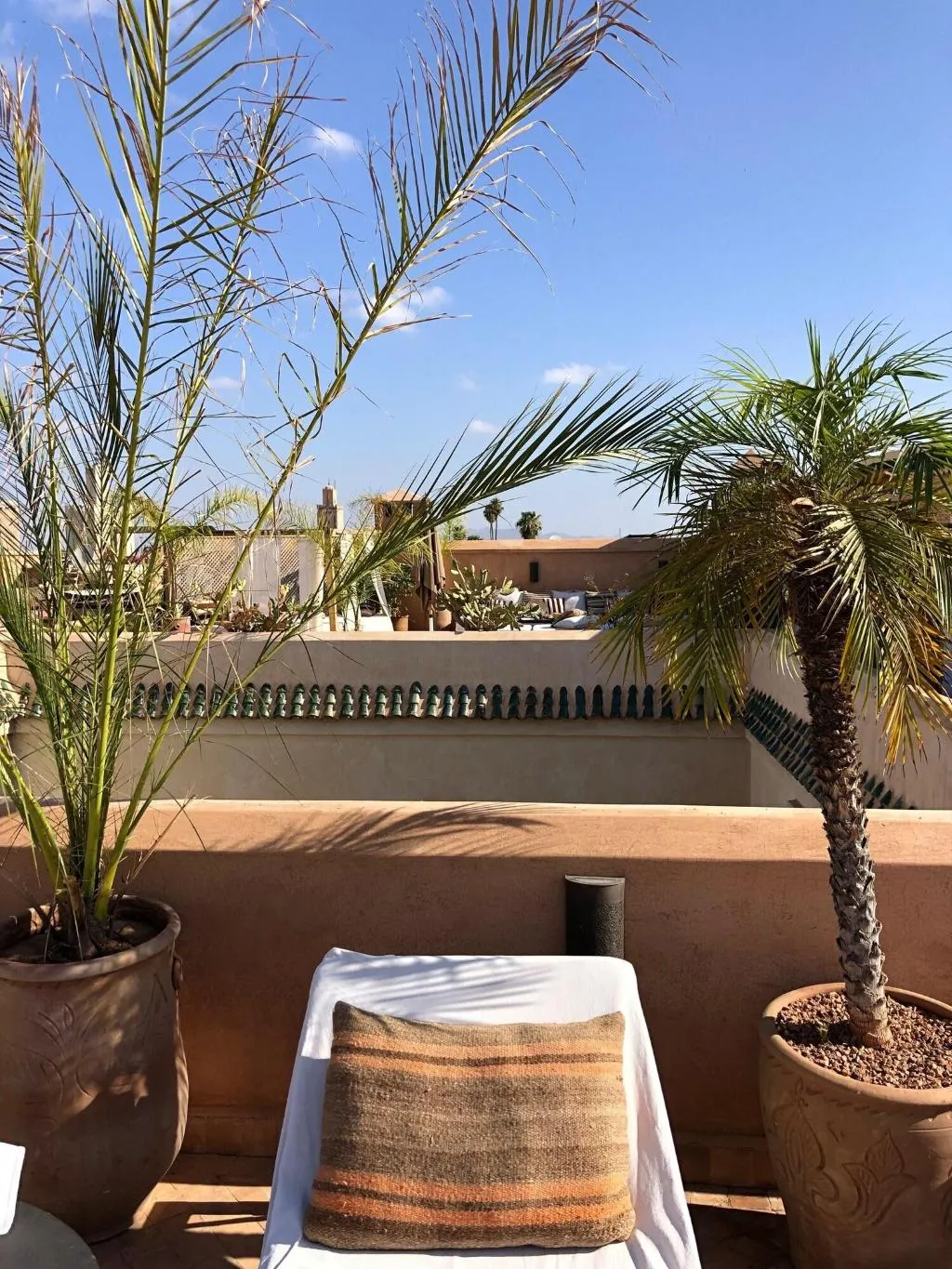 Terrace, Riad K, Marrakech