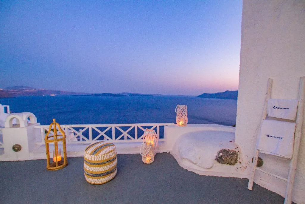 General view, Alexander's Suites, Santorini