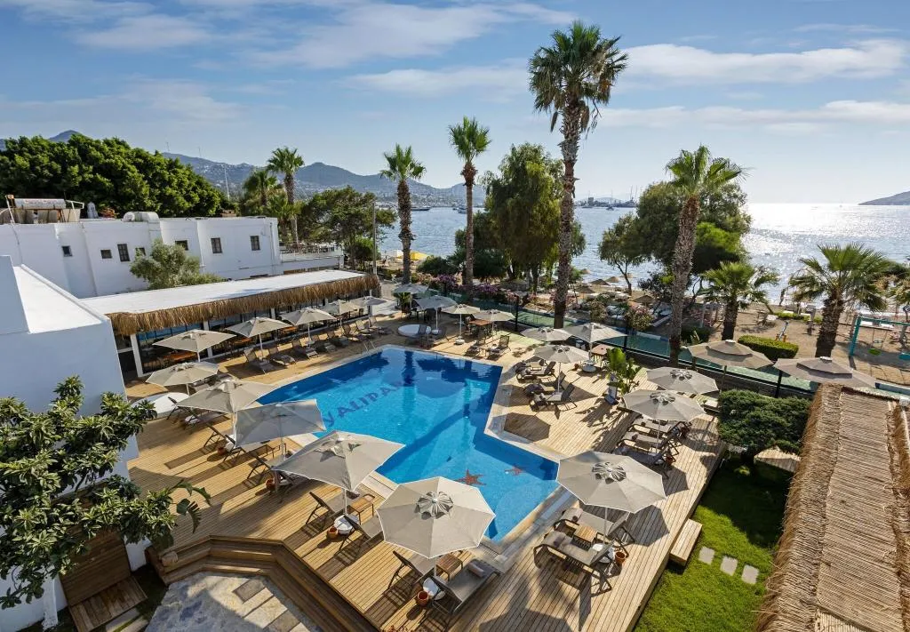 General view, Yalipark Beach Hotel, Bodrum