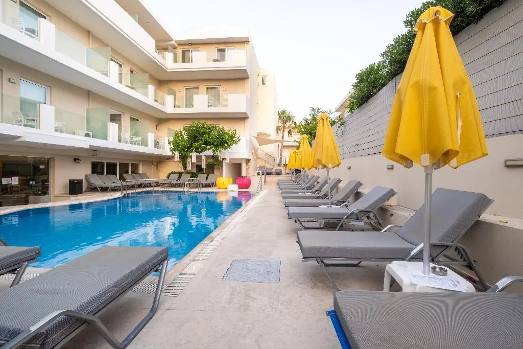 Pool, Dimitrios Beach Hotel, Crete