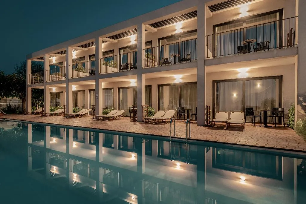 General view, New Beach Hotel, Zante