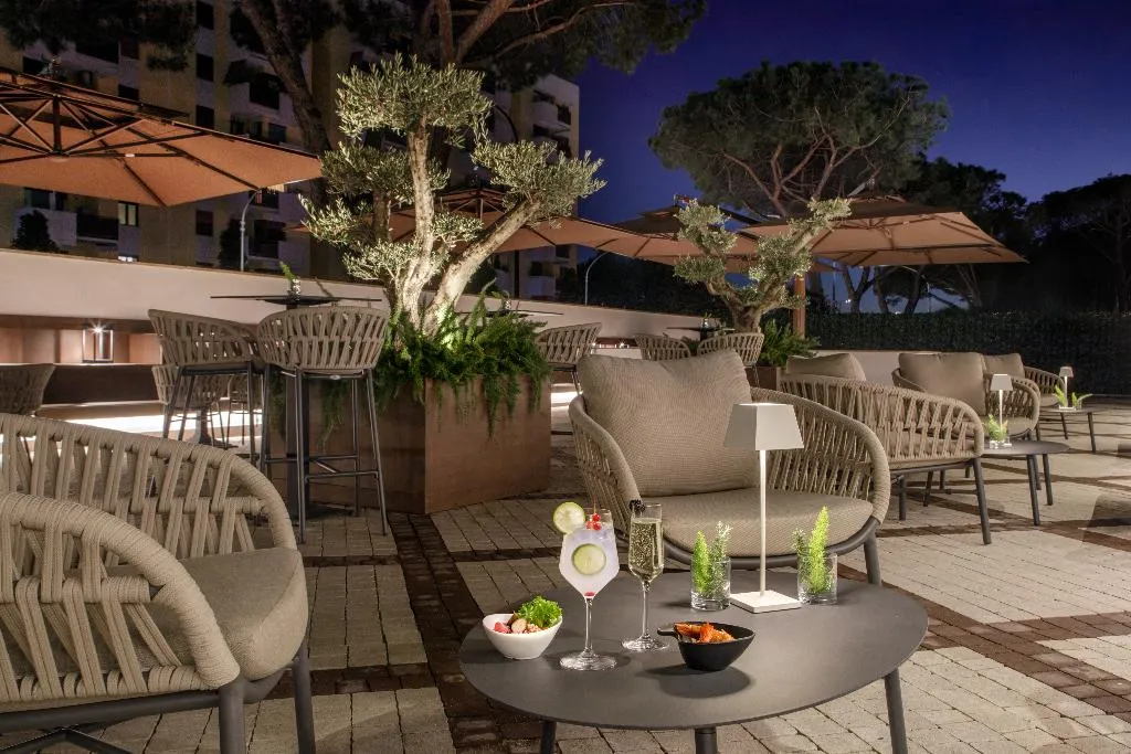 Terrace, Shangri La Roma, Rome