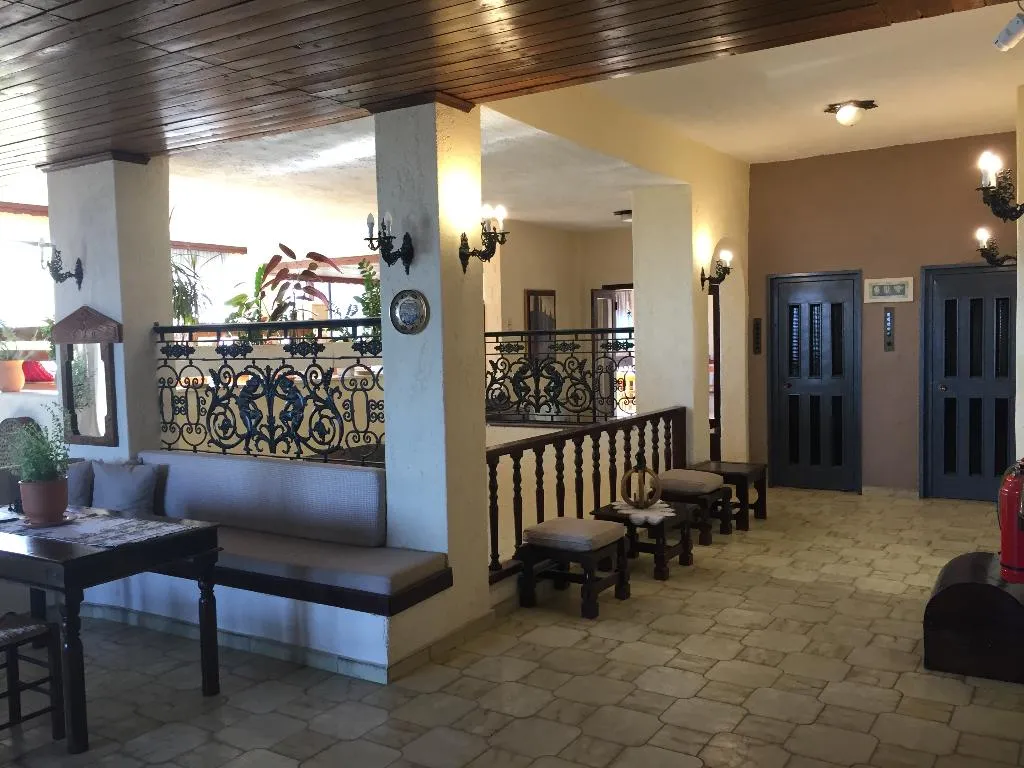 Lobby, Blue Sky Hotel, Crete
