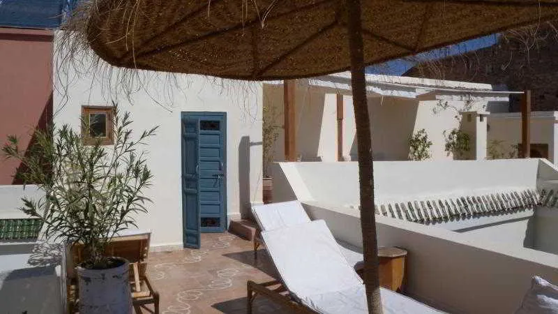 Terrace, Riad Le Coq Fou, Marrakech