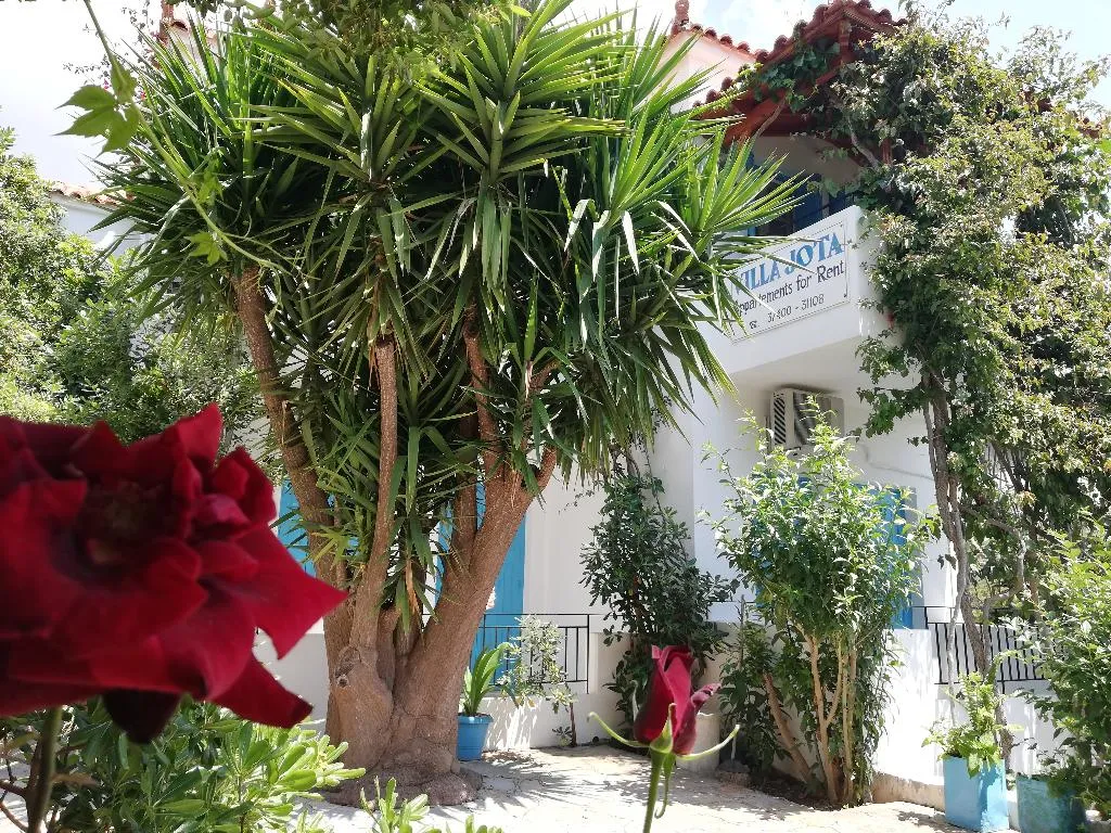 Terrace, Apartments Jota, Samos