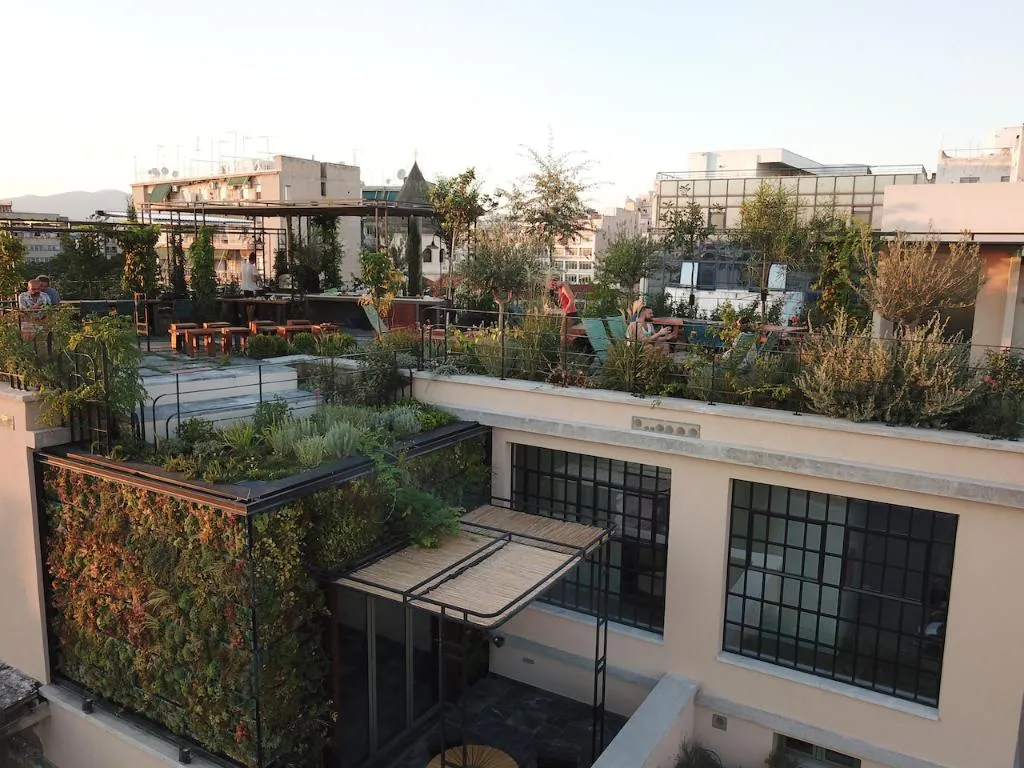 Terrace, The Foundry Suites, Athens