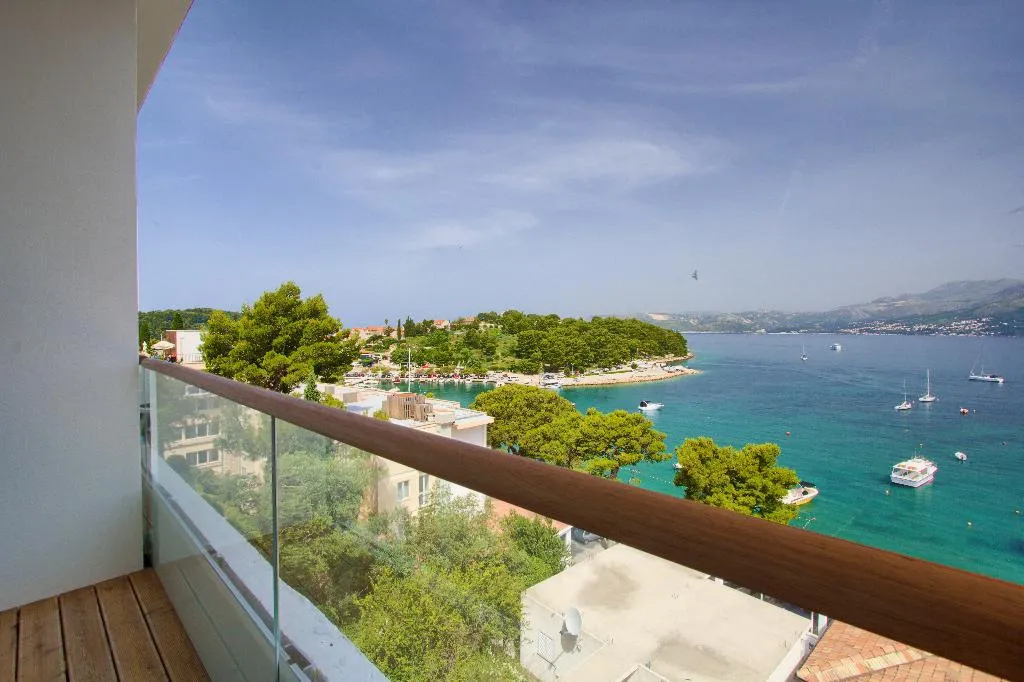 DOUBLE DELUXE SEA VIEW WITH BALCONY Room, Hotel Cavtat, Dubrovnik