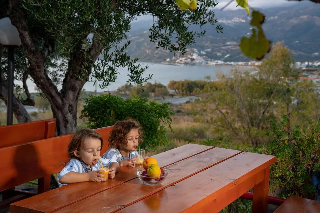 Terrace, Plakias Bay, Crete