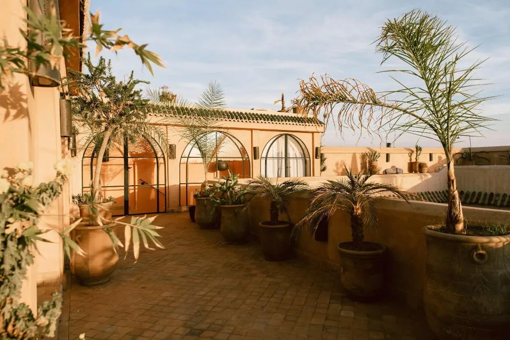 Terrace, Riad K, Marrakech