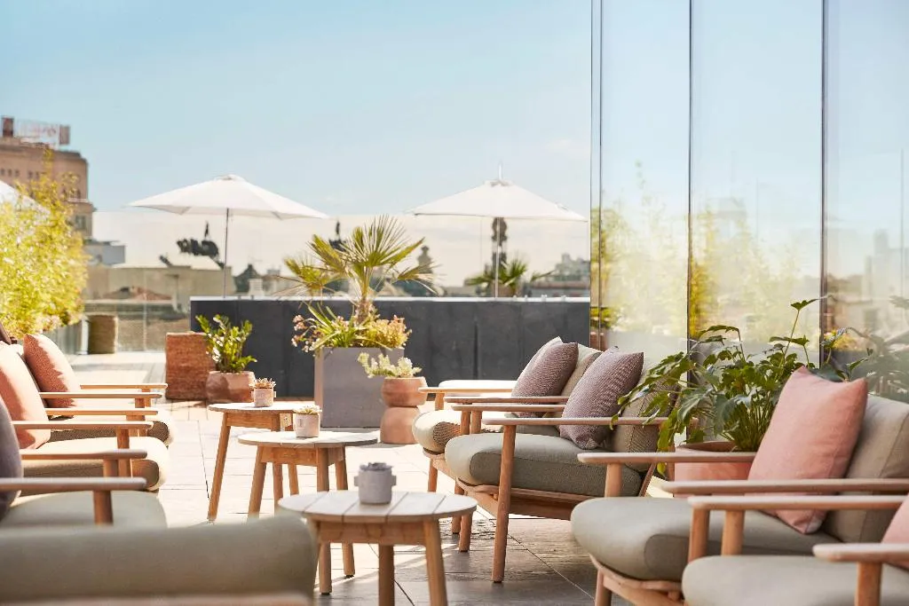 Terrace, Thompson Madrid, part of Hyatt, Madrid