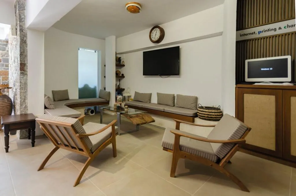 Lobby, Sarikampos Beach, Crete
