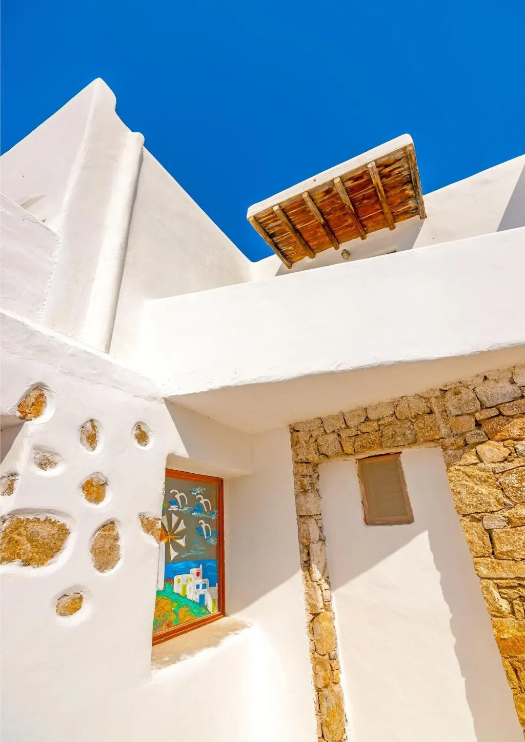 General view, Paradision, Mykonos