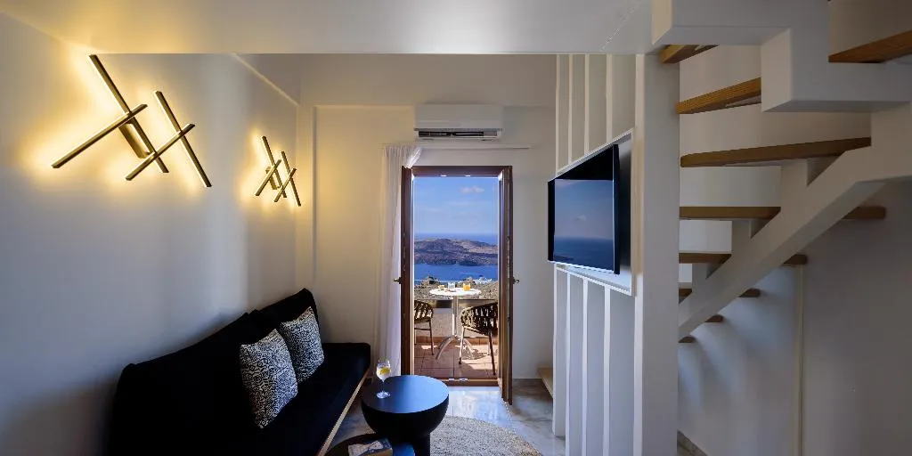 DOUBLE ONE BED Room, Astir Thira Hotel, Santorini