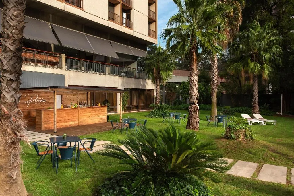 Terrace, Marriott Hotel Lisbon, Lisbon