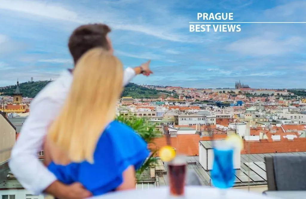 Terrace, Hotel Wenceslas Square, Prague