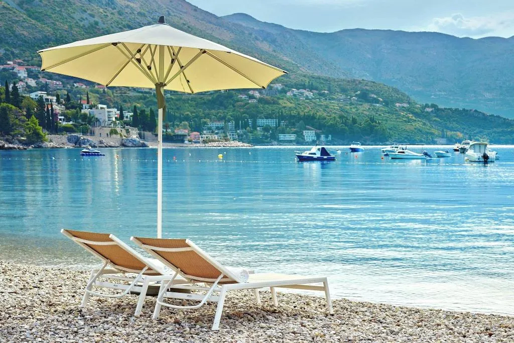 Beach, Sheraton Dubrovnik Riviera Hotel, Dubrovnik