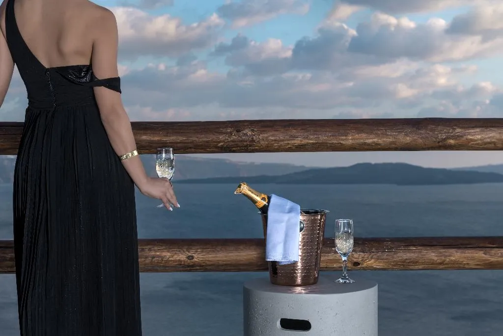 Terrace, Caldera Premium Villas, Santorini
