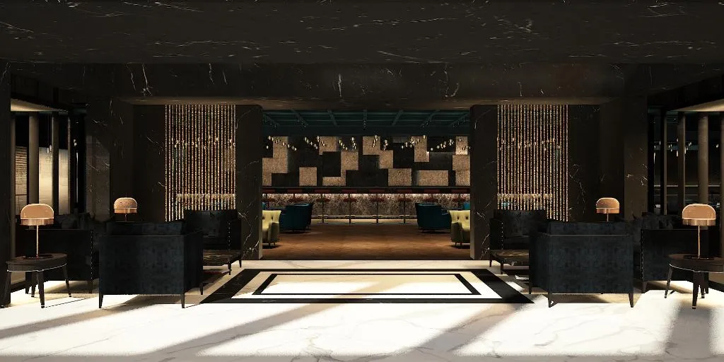 Lobby, Hilton Rome Eur La Lama, Rome