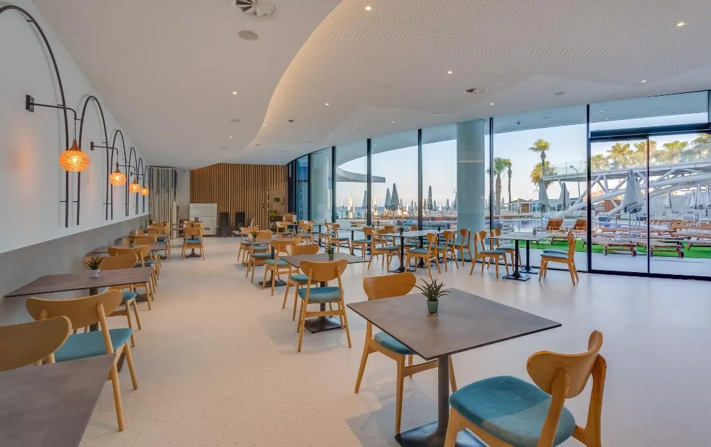 Restaurant, Flamingo Paradise Beach Hotel (Adults Only), Cyprus