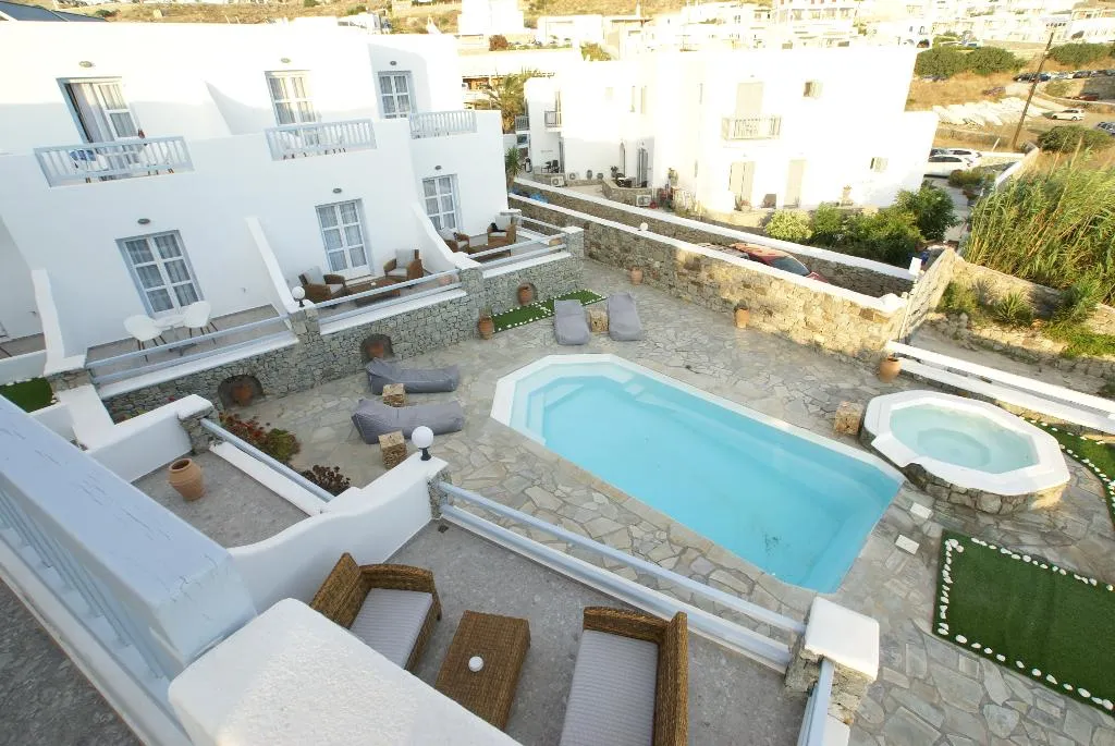 JUNIOR SUITE POOL VIEW Room, Dionysos Luxury Hotel Mykonos, Mykonos