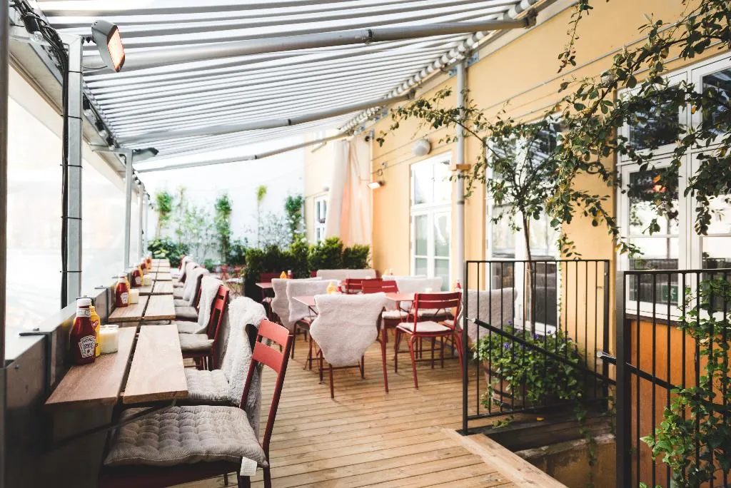 Terrace, Hotel SP34, Copenhagen