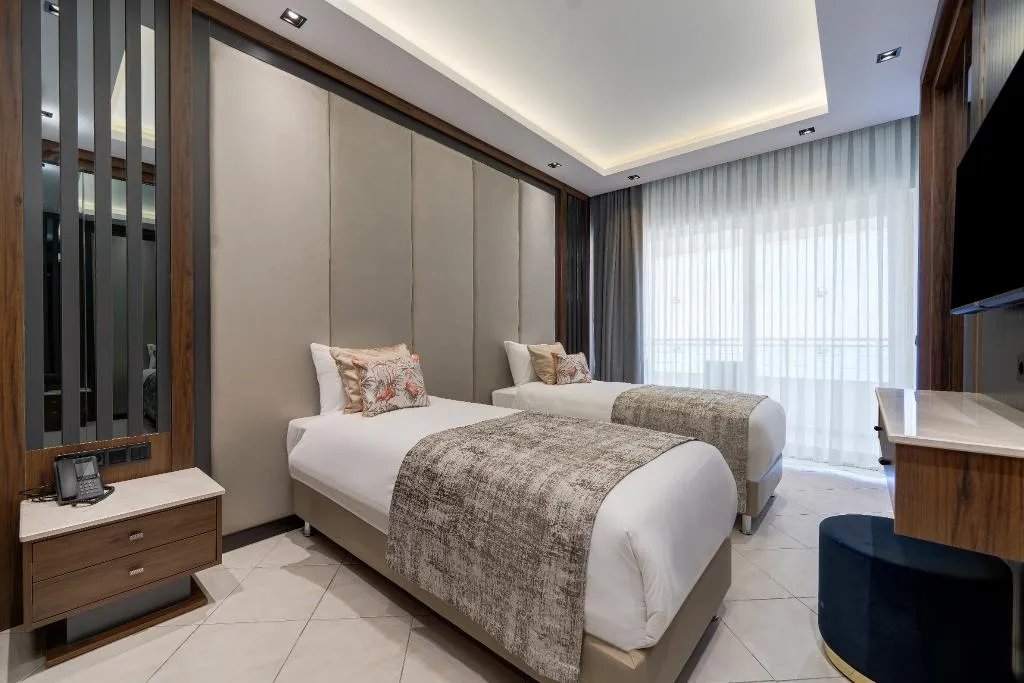 DOUBLE SEA VIEW Room, Batihan Beach Resort & Spa, Izmir
