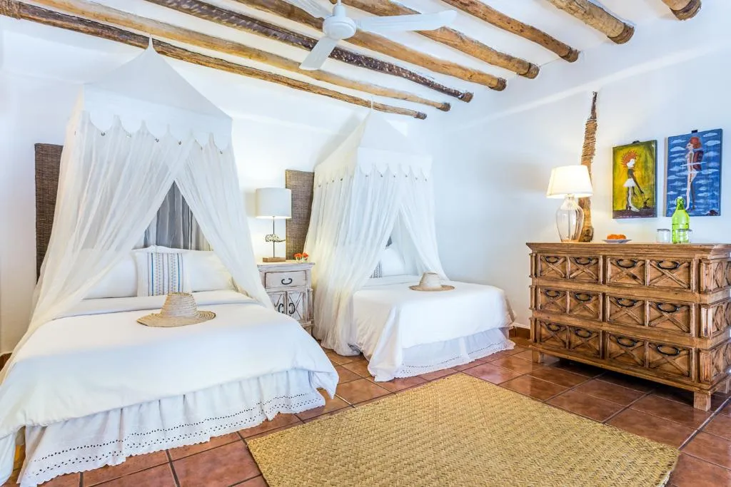 Double or Twin TWO BEDS Room, Casa Sandra Boutique Hotel, Cancun Area