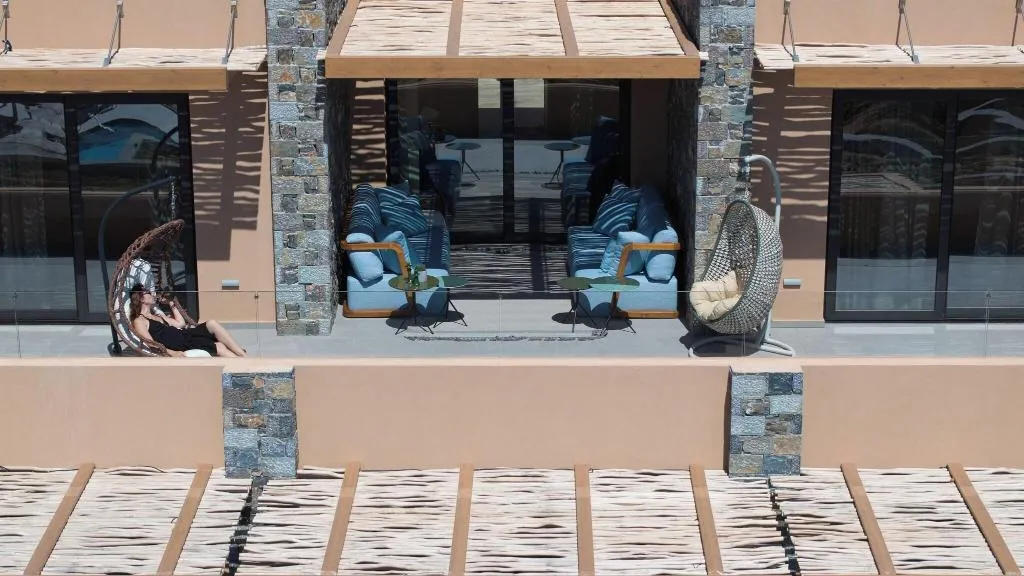 Terrace, Cayo Exclusive Resort and Spa, Crete