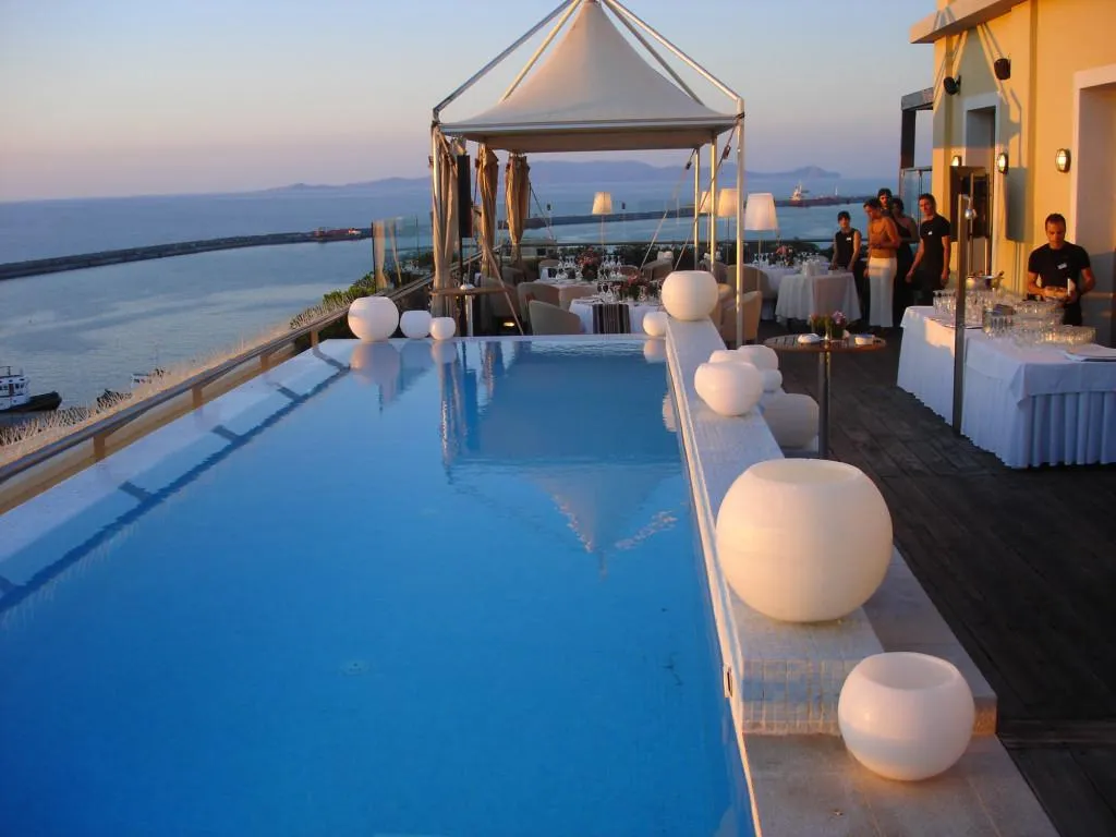 Pool, GDM Megaron,Historical Monument Hotel, Crete