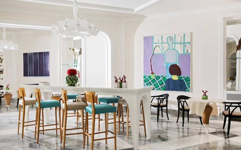Restaurant, Bellevue Syrene, Naples