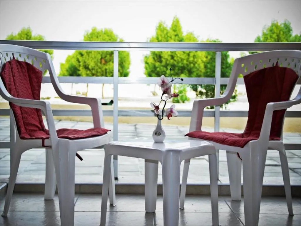 Terrace, Golden Beach Motel Sharjah, Dubai