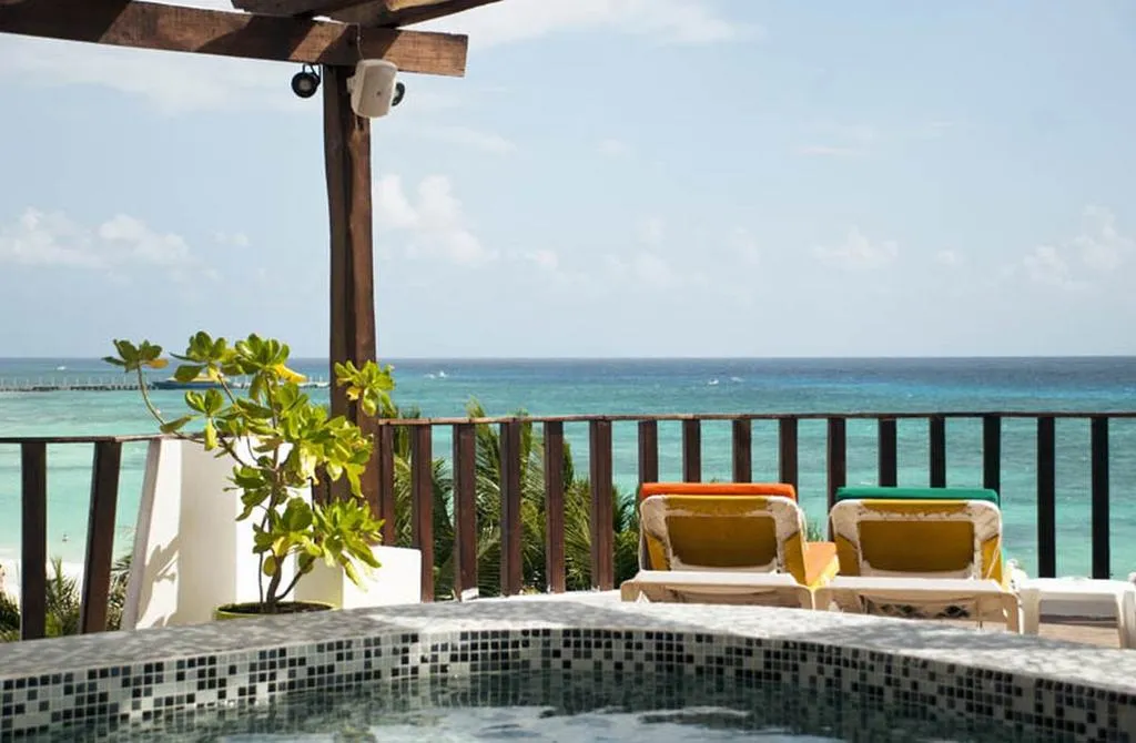 Terrace, Kay Hotel, Playa Del Carmen