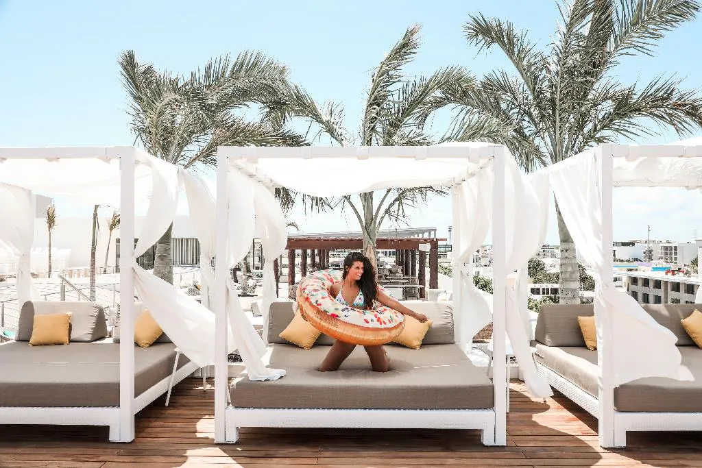 Terrace, The Reef 28 Adults Only All Suites, Playa Del Carmen