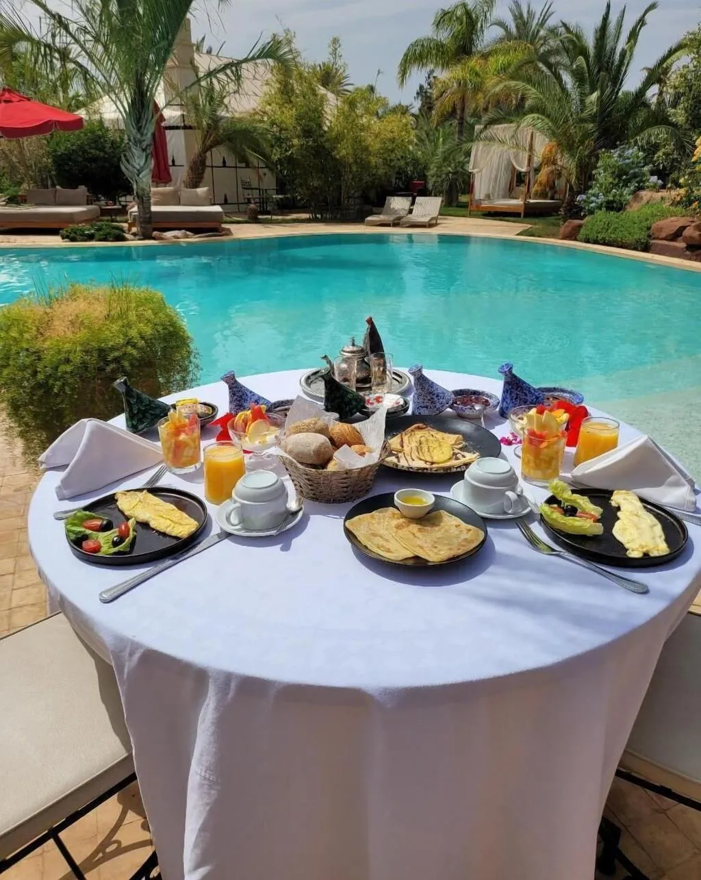 Restaurant, Eden Lodges, Marrakech