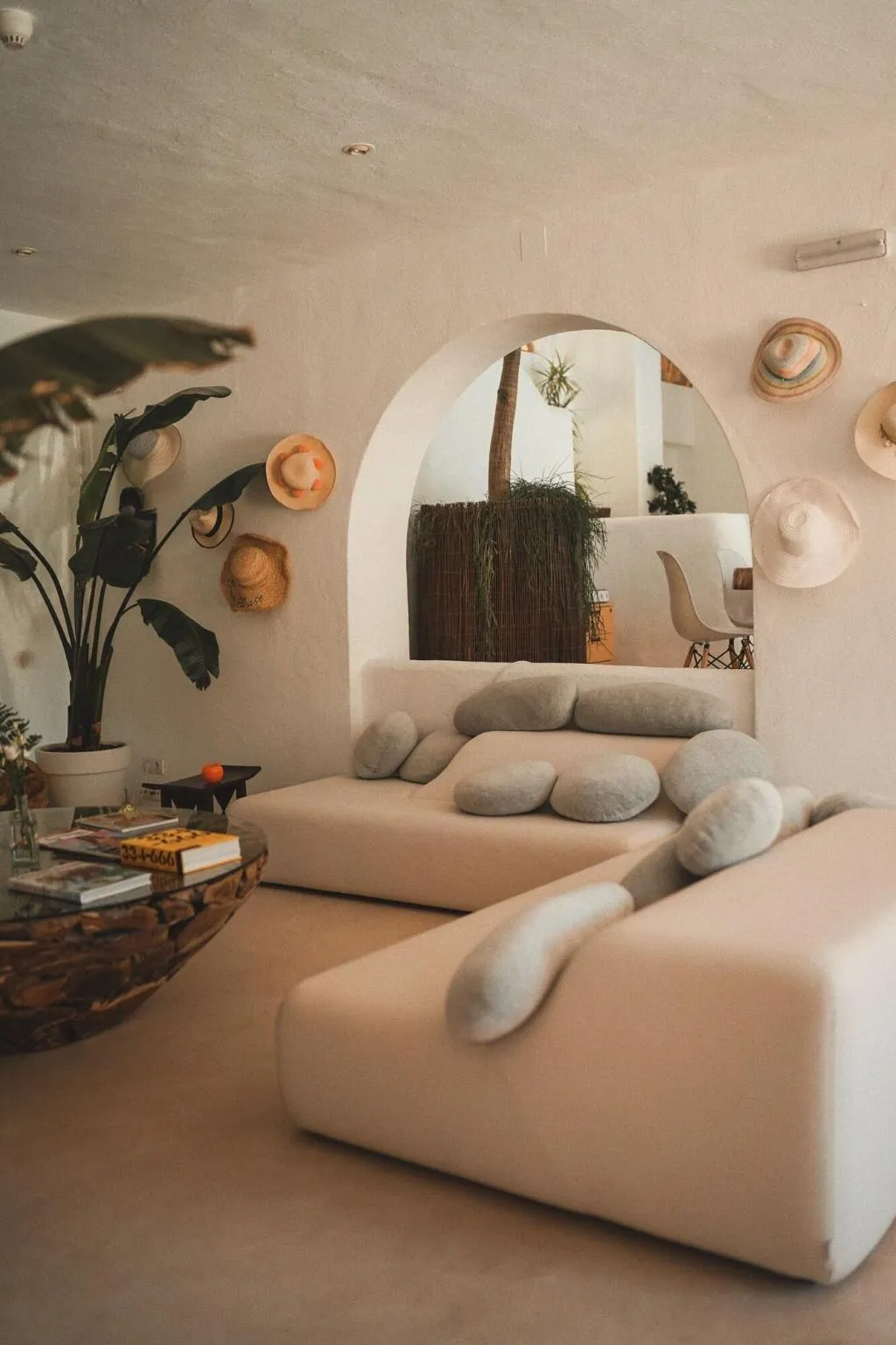 Lobby, Hacienda Na Xamena, Ibiza