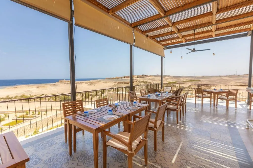 Terrace, Wadi Sabarah Lodge, Red Sea Riviera