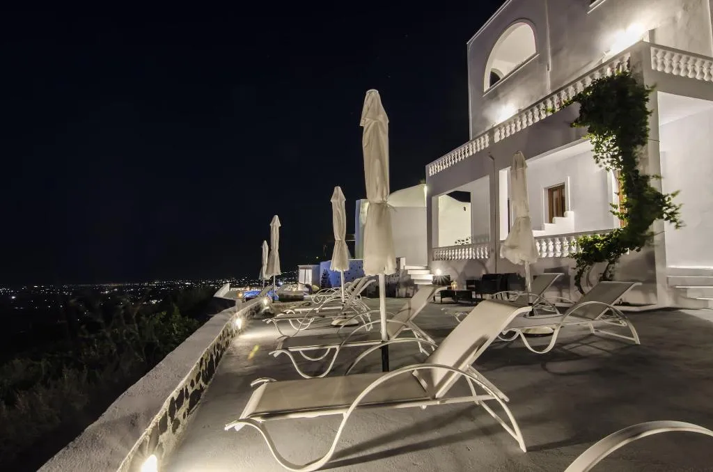 Terrace, Belle etoile Villas, Santorini