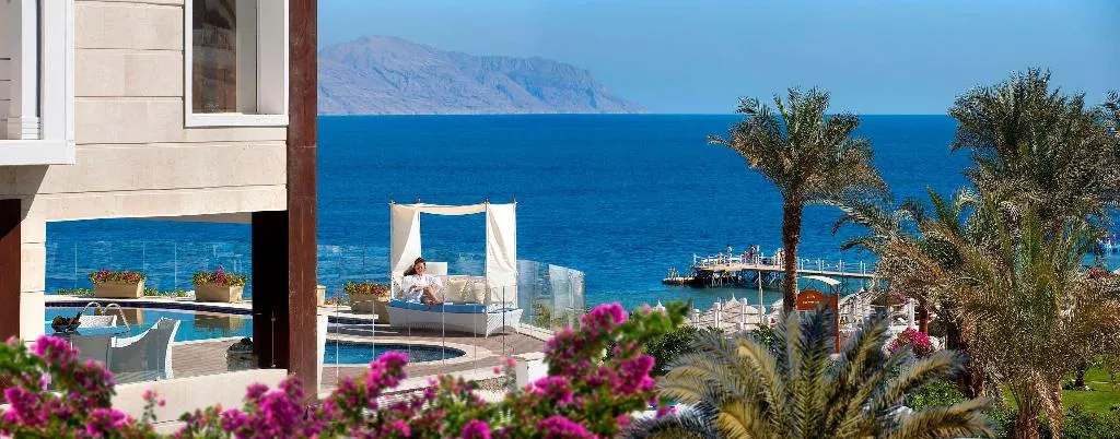 Terrace, Sunrise Arabian Beach Resort -Grand Select-, Red Sea Riviera
