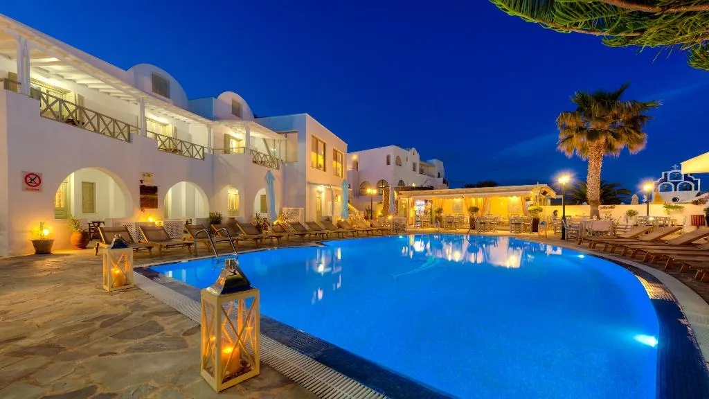 Pool, Mathios Village, Santorini