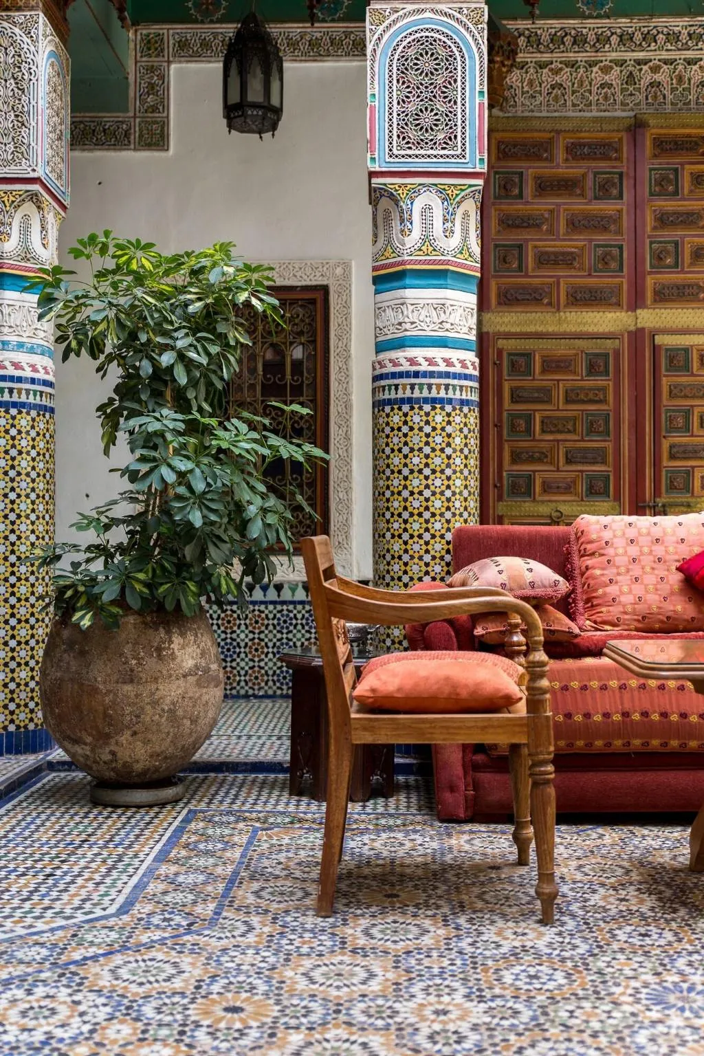 Terrace, Palais Sebban, Marrakech